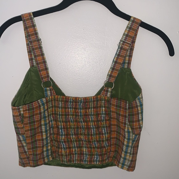 Plaid Forever 21 Crop Top Size S - Picture 4 of 4